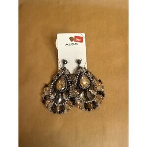 Brand New Aldo Multi Gems Earrings
